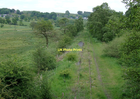 Photo 6"x4" Disused railway west of Denford, Staffordshire Denford\/SJ9553 c2011