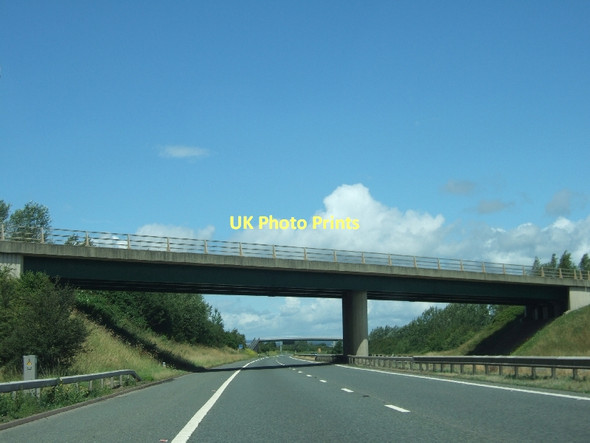 Photo 6"x4" A403 bridge over M49 Severn Beach c2011