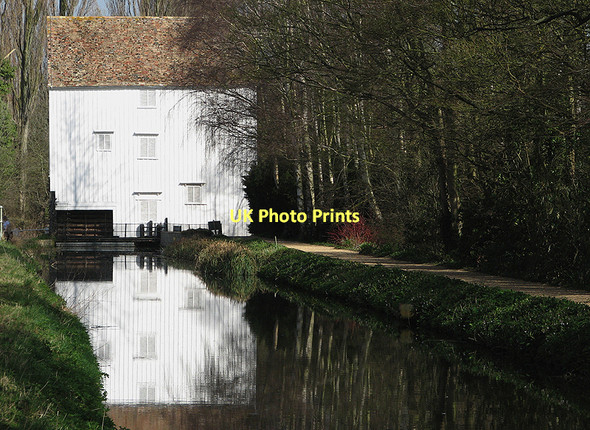 Photo 6"x4" Lode Mill: reflections Lode c2011