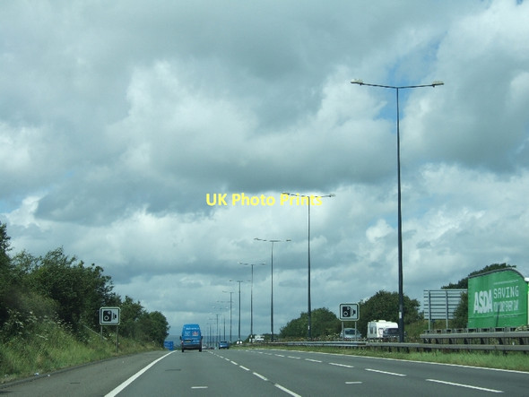 Photo 6"x4" M4 west of Magor Wilcrick c2011