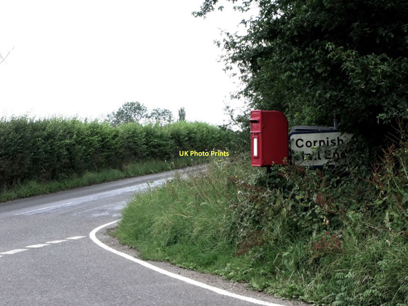 Photo 6"x4" Postbox south of Great Sampford Great Sampford c2011