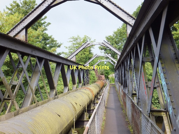 Photo 6"x4" Footbridge over River Taff Coryton\/ST1481 c2011