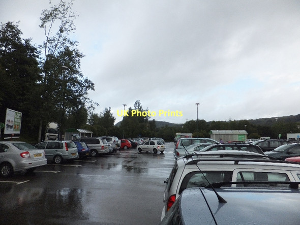 Photo 6"x4" Hypermarket car park at Coryton Coryton\/ST1481 c2011