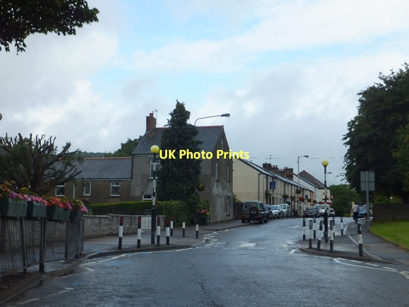 Photo 6"x4" Traffic calming near the school Tongwynlais c2011