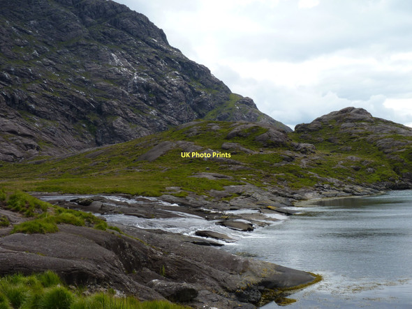 Photo 6"x4" Mouth of the river Scavaig Loch na Cuilce\/NG4819 c2011