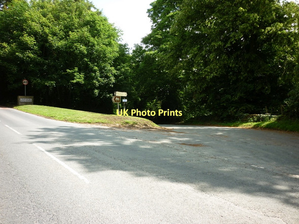Photo 6"x4" Ellerburn Road from Whitby Gate Thornton-le-Dale c2011