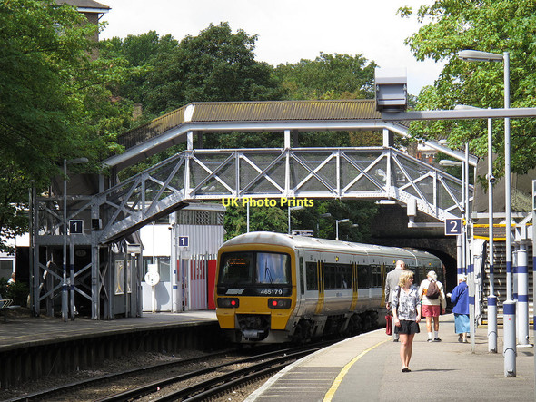 Photo 6"x4" Maze Hill station Greenwich\/TQ3977 c2011