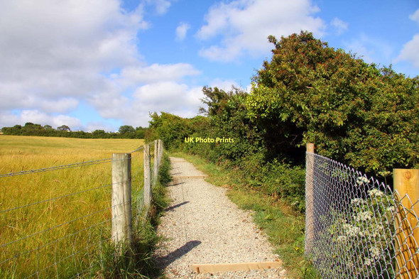 Photo 6"x4" The Southwest Coast Path to Carlyon Bay St Austell c2011