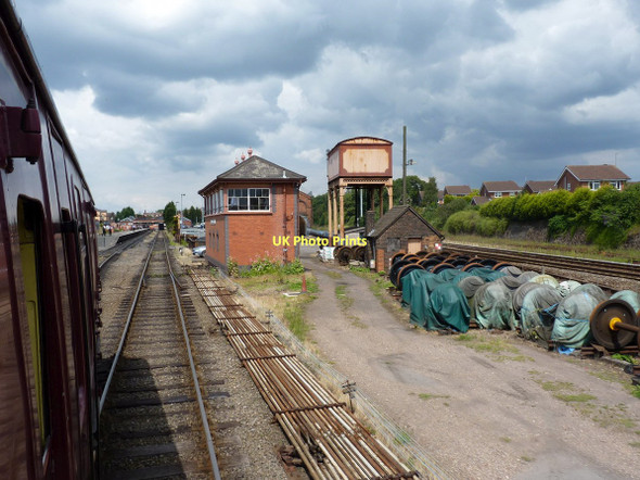 Photo 6"x4" Kidderminster Station Signal Box Kidderminster c2011