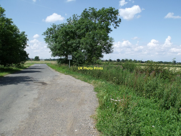 Photo 6"x4" Passing place on Somerton Gate Lane NORTH HYKEHAM c2011