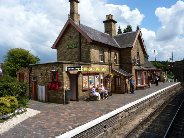 Photo 6"x4" Arley Station - southbound side Upper Arley c2011