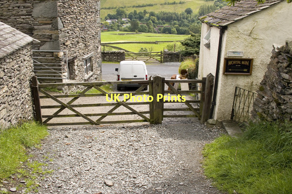 Photo 6"x4" The start of Nanny lane at Troutbeck High Green\/NY4103 c2011