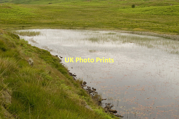 Photo 6"x4" Disused reservoir on Torver Low Common Scar Head c2011