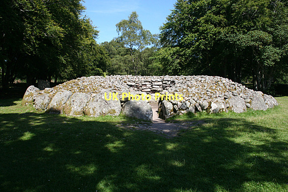 Photo 6"x4" Clava Cairns Leanach\/NH7544 c2011