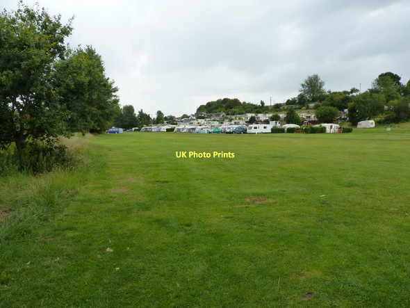 Photo 6"x4" Campsite at Hampton Loade Hampton\/SO7486 c2011