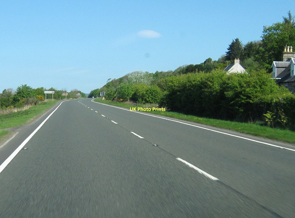 Photo 6"x4" Approaching the turning to Carsluith Carsluith c2011