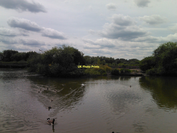 Photo 6"x4" View of the lake in South Norwood Country Park #4 Beckenham c2011