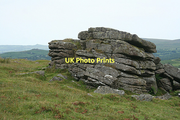 Photo 6"x4" Walkhampton: on Sharpitor Sheepstor c2011