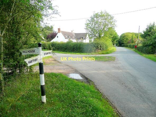 Photo 6"x4" Blackwells End Green Corse\/SO7826 c2011