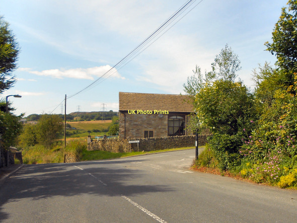 Photo 6"x4" Blackburn Road\/Moorside Road Junction Edge Fold\/SD7218 c2011