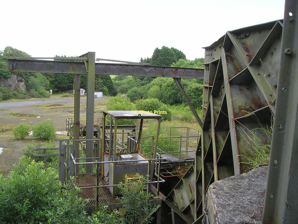 Photo 6"x4" Quarry machinery Woodsend\/SM8710 c2011