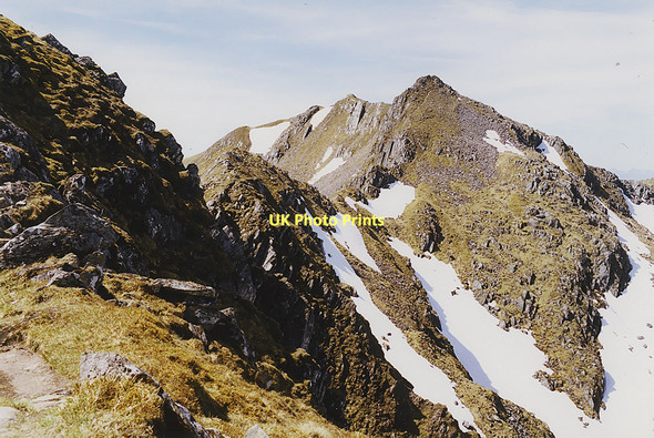 Photo 6"x4" The Saddle, from Sg\u00c3\u00b9rr na Forcan Sg\u00f9rr na Forcan c2000