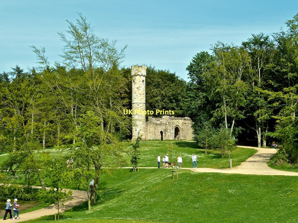 Photo 6"x4" Mock Ruin, Hardwick Country park Sedgefield c2011