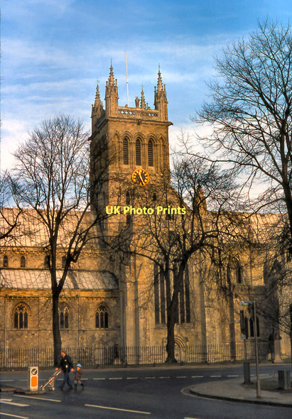 Photo 6"x4" Selby Abbey Selby c1979