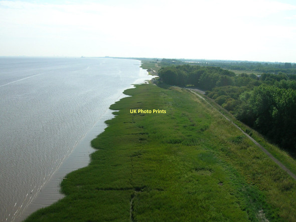 Photo 6"x4" Humber shoreline Barton-Upon-Humber c2011