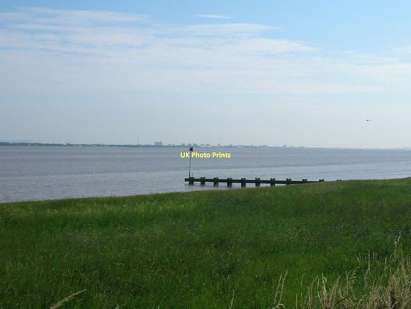 Photo 6"x4" River Humber from the south bank Barton-Upon-Humber c2011