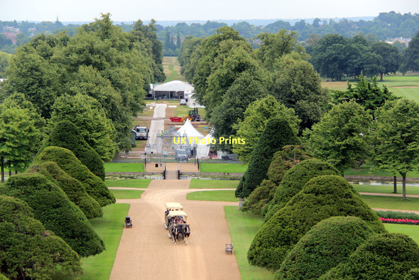 Photo 6"x4" Garden, Hampton Court Palace, Surrey Surbiton c2011