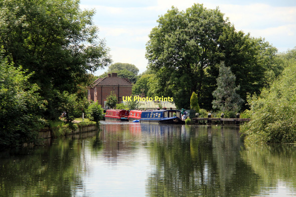 Photo 6"x4" Houseboats, River Lee Navigation, Hoddesdon, Hertfordshire Hoddesdon c2011