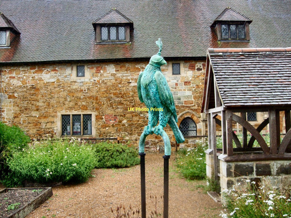 Photo 6"x4" Cloister Garden - Michelham Priory Upper Dicker c2011