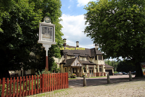 Photo 6"x4" The Crown Public House, Broxbourne, Hertfordshire Hoddesdon c2011