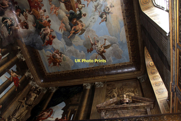 Photo 6"x4" Interior, Hampton Court Palace, Surrey Surbiton c2011