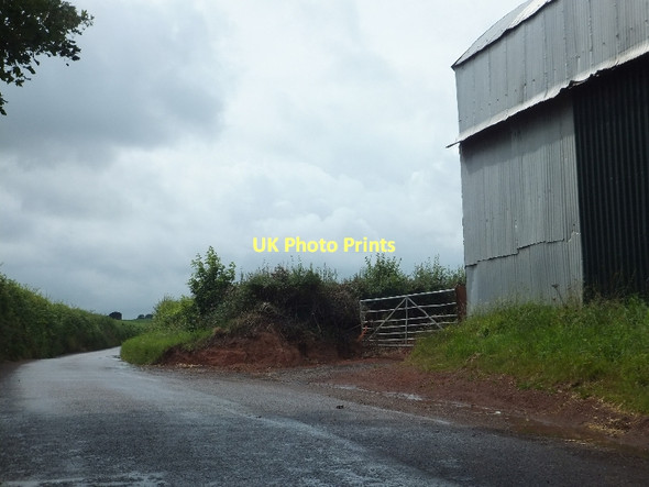 Photo 6"x4" Barn at Stockeydown Hollacombe\/SS8000 c2011
