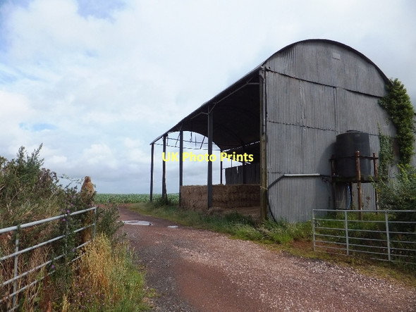 Photo 6"x4" Barn at Potshop Cross Neopardy c2011