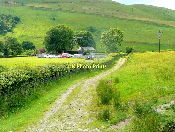 Photo 6"x4" Bridleway south Abergwesyn c2011