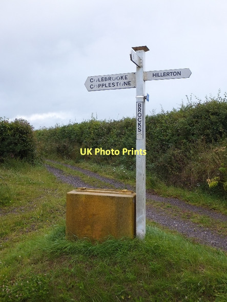Photo 6"x4" Brocks Cross Colebrooke\/SS7700 c2011