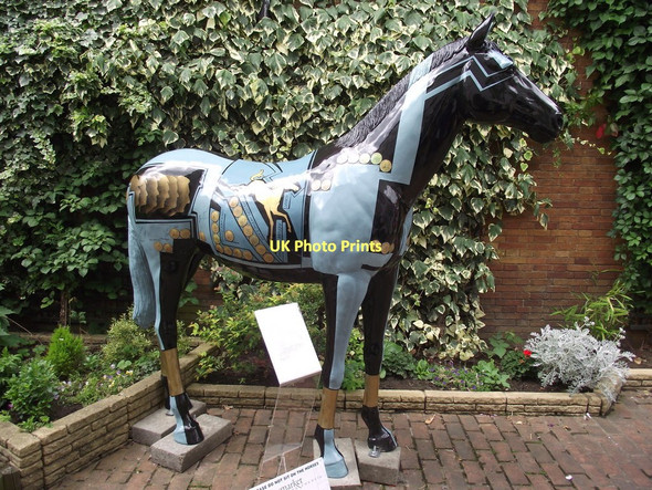 Photo 6"x4" Horse About Newmarket - Ten Winners In Blue Newmarket\/TL6463 c2011