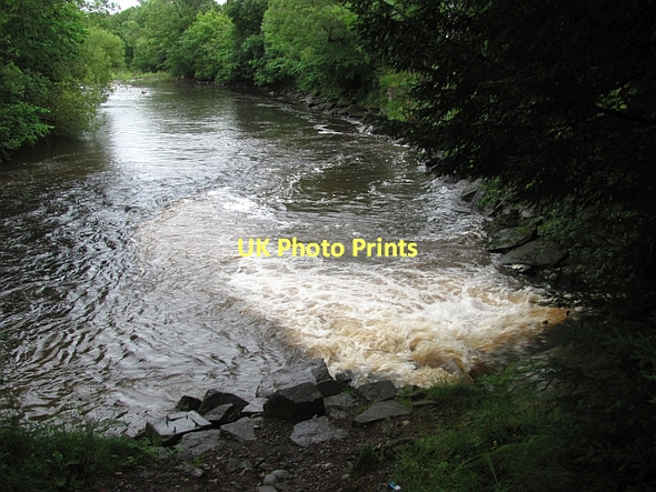Photo 6"x4" East Pow joins the Almond Lochty\/NO0625 c2011
