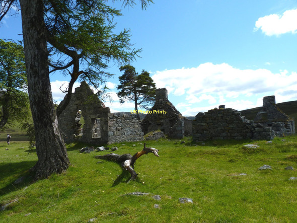 Photo 6"x4" Bynack Lodge Allt an t-Seilich c2011