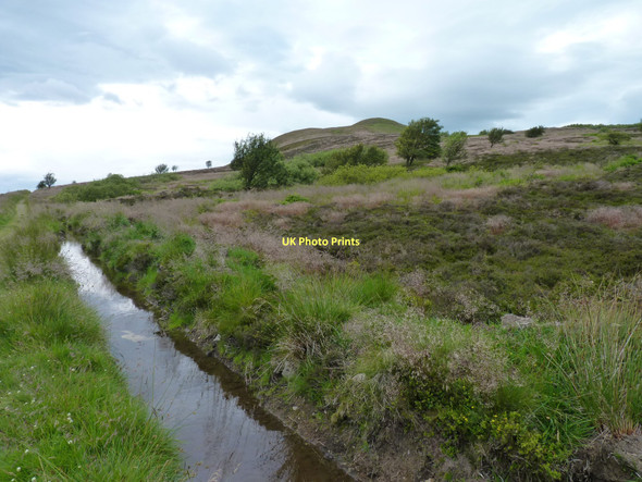 Photo 6"x4" Drainage ditch Falkland c2011