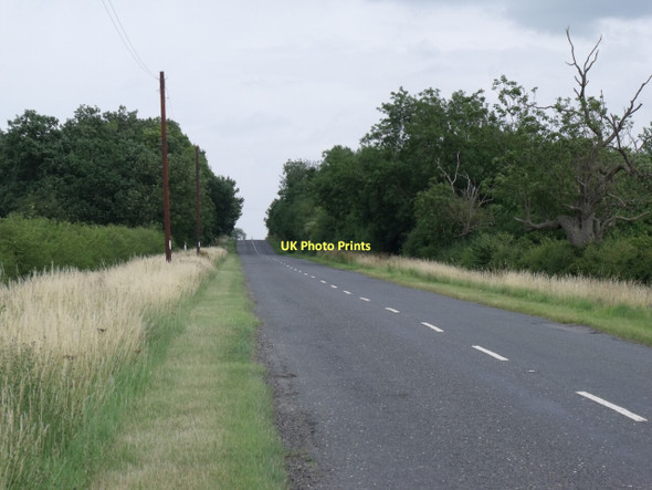 Photo 6"x4" B1191 towards Timberland Thorpe Tilney c2011