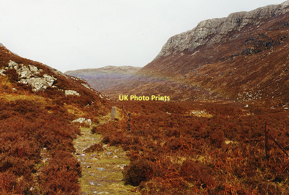 Photo 6"x4" The Gleann Bianasdail path Anancaun c2000