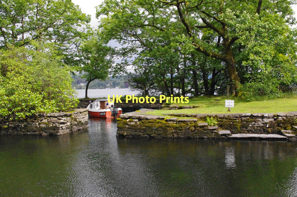 Photo 6"x4" Wray Castle dock High Wray c2011