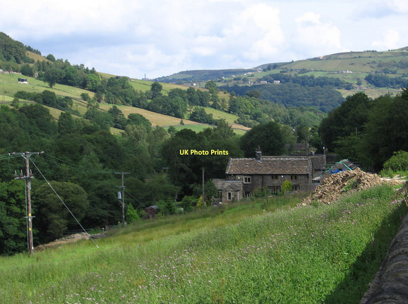 Photo 6"x4" Cragg Vale - view to Clough Foot Cragg Vale\/SE0023 c2011