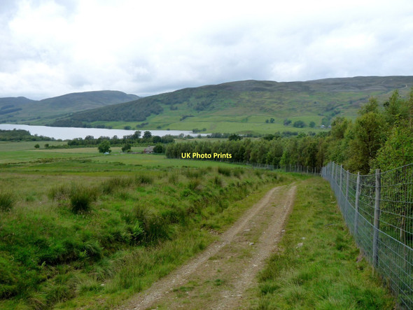 Photo 6"x4" Track to Achnafauld hill ground Amulree c2011