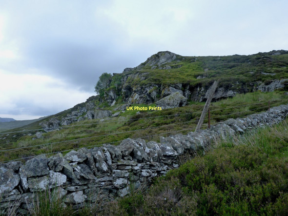 Photo 6"x4" Broken crags on Am Bodach Amulree c2011