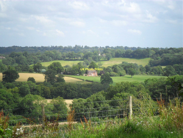 Photo 6"x4" Pastoral scene at Highbrook, West Sussex Highbrook\/TQ3630 c2011